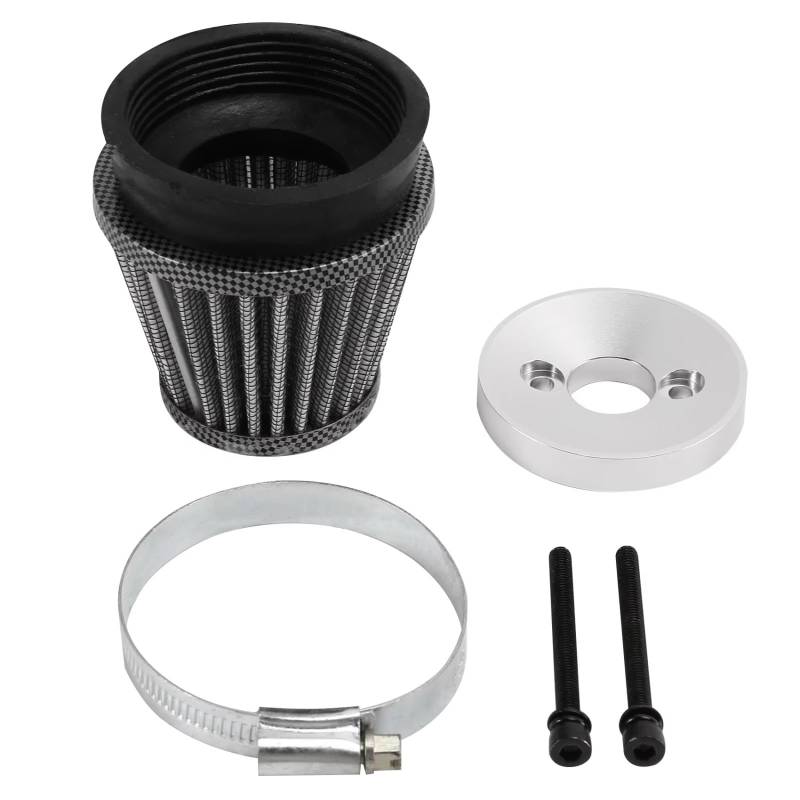 APMXQWIL RC Autoteile Kompatibel Mit Zenoah CY 23Cc 26Cc 29Cc 30,5Cc 32Cc 45Cc Für HPI Für Km Für Baja 5B 5T 5SC 1/5 Rc Autoteile Motoren Metall-Luftfilter von APMXQWIL