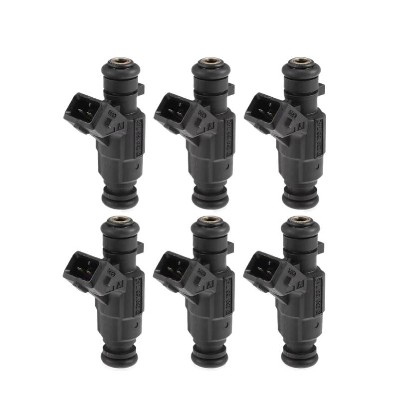 APNWVFO Benzininjektor Düse Für Benz C280 2.8L CLK320 E320 ML320 3.2L 1998-2000 852-12169 FJ665 A1120780049 6 Stück 0280155742 Kraftstoff Injektoren von APNWVFO