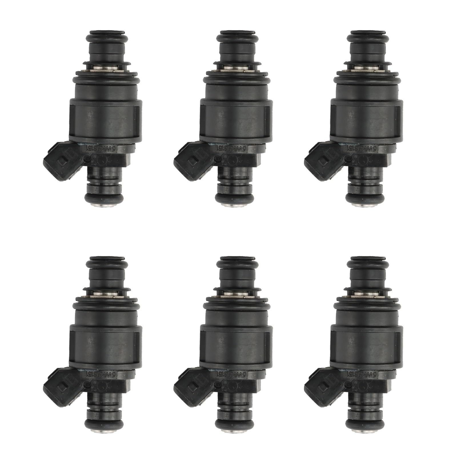 APNWVFO Benzininjektor Düse Für Land Für Rover 2,5 L 2002 2003 2004 2005 1/6x 5WK9315 1 536149 Kraftstoff Injektor(6Piece) von APNWVFO
