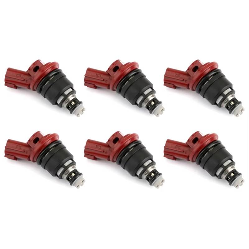 APNWVFO Benzininjektor Düse Für Nissan Für Maxima 300ZX 1660096E01 Set (6) Kraftstoff Injektoren von APNWVFO