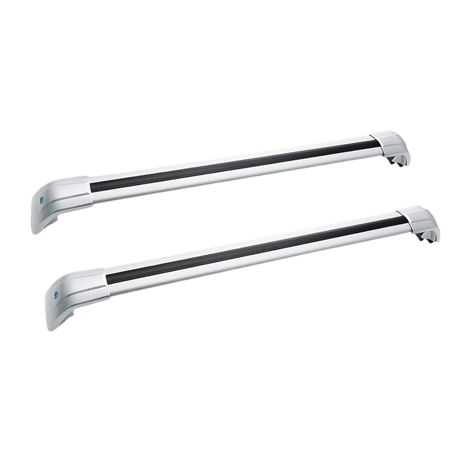 APNWVFO Dachträger 2 Stück Für GWM Für HAVAL H6 2022 2023 2024 Dach Reling Rack Querstangen Kreuz Bars Abschließbar Dachgepäckträger(Silber) von APNWVFO