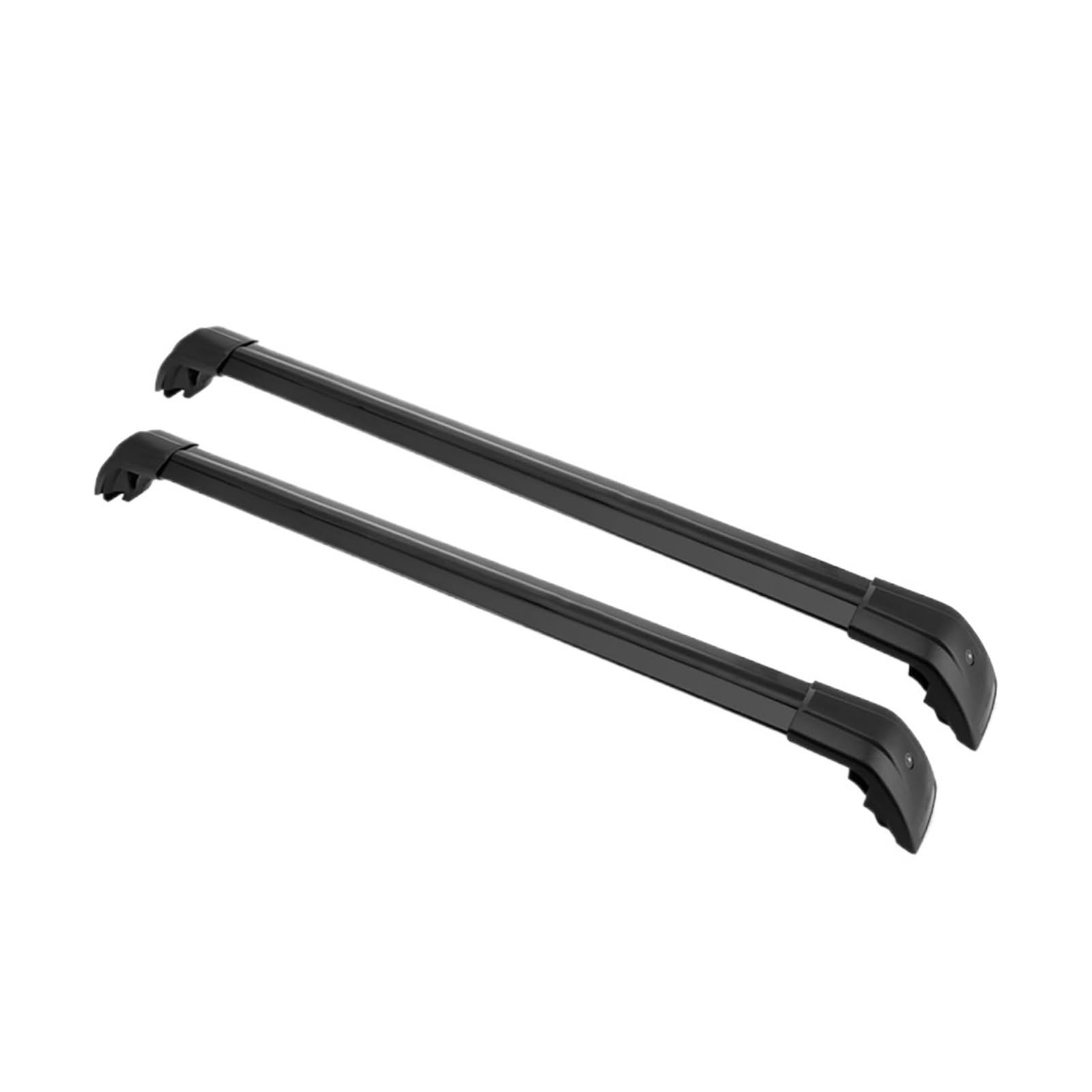 APNWVFO Dachträger 2 Stück Für MG Für HS 2025 Querstangen Kreuz Bars Dach Schiene Rack Abschließbar Aluminium Legierung Dachgepäckträger(Schwarz) von APNWVFO