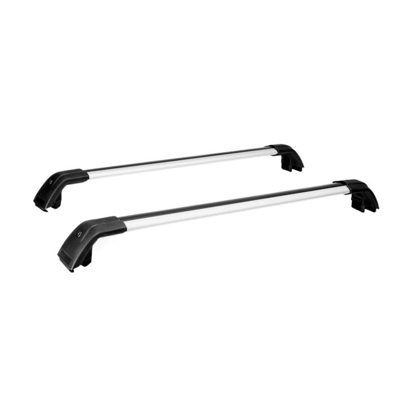 APNWVFO Dachträger Für BYD Für Seal U (Für Song Plus EV) (Für Song Plus Dmi) 2023 2024 Dachrelingträger Querstangen Querstangen Abschließbar Dachgepäckträger(Black and Silver) von APNWVFO