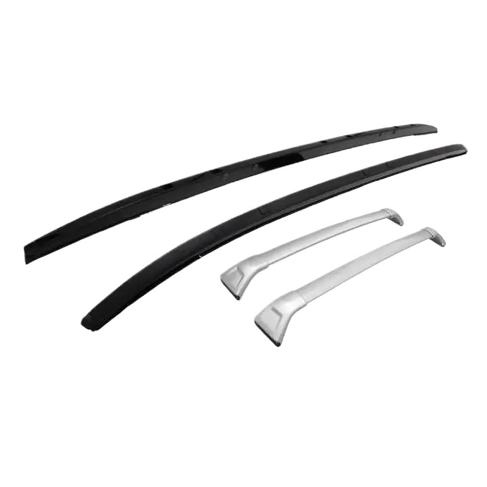 APNWVFO Dachträger Für Mazda Für CX-5 CX5 2017 2018 2019 2020 2021 2022 Dachgepäckträger Top Dachgepäckträger Schiene Gepäck Querstange Dachgepäckträger(Black Silver) von APNWVFO