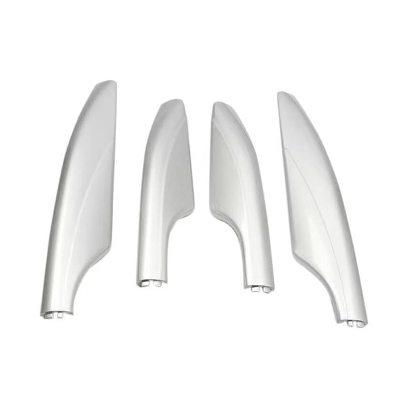 APNWVFO Dachträger Für Nissan Für Patrol Y62 2010-2018 Autoaußendachträger-Endabdeckungskappe Dachträgerstangenschienen-Endschalenkappe Dachgepäckträger(Silber) von APNWVFO