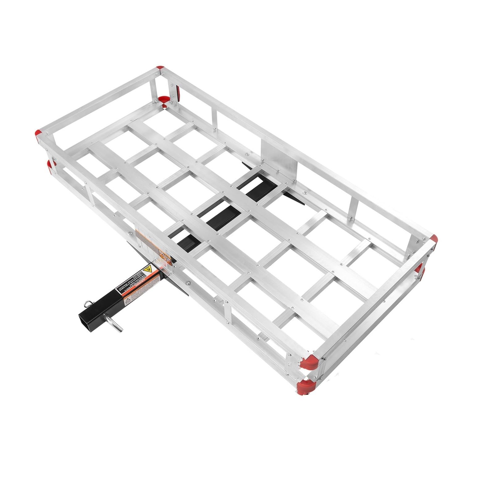 APNWVFO Dachträger Für SUV Truck Pickup Camping 47/53/60 In Hitch Cargo Carrier Anhängerkupplung Aluminium Cargo Basket Dachgepäckträger(C 47x20x6 in) von APNWVFO