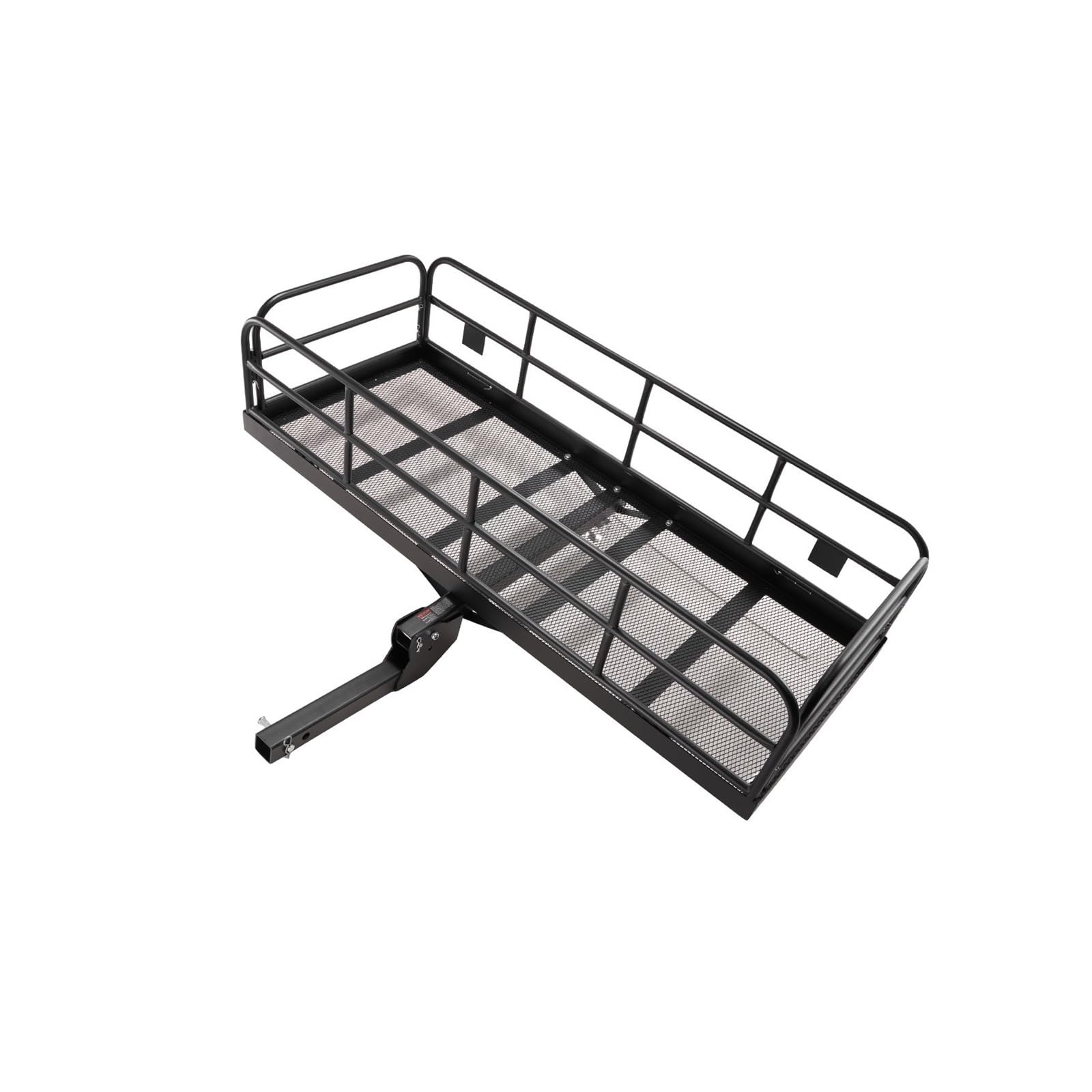 APNWVFO Dachträger Für SUV Truck Pickup Camping 47/53/60 In Hitch Cargo Carrier Anhängerkupplung Aluminium Cargo Basket Dachgepäckträger(D 60x24x14 in) von APNWVFO