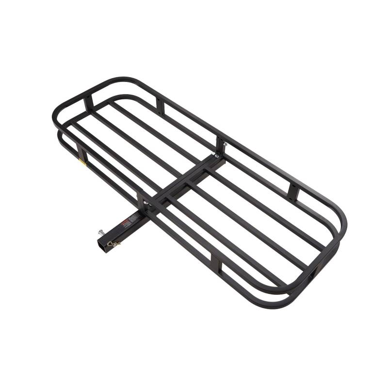 APNWVFO Dachträger Für SUV Truck Pickup Camping 47/53/60 In Hitch Cargo Carrier Anhängerkupplung Aluminium Cargo Basket Dachgepäckträger(E 53x19x5 in) von APNWVFO