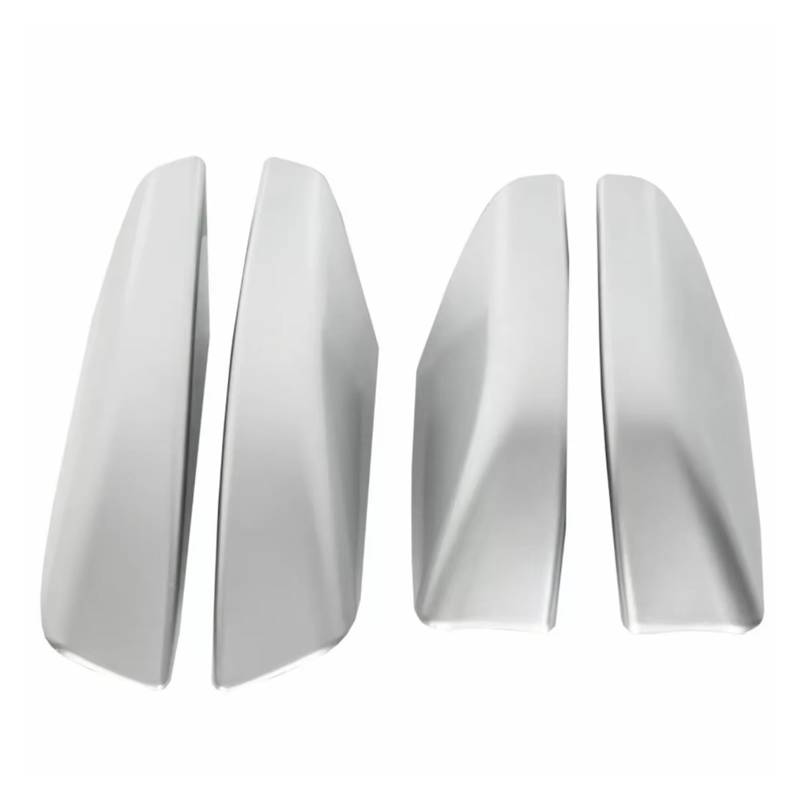 APNWVFO Dachträger Für Toyota Für 4Runner N210 2003 2004 2005 2006 2007 2008 2009 4-teilige Dachgepäckträger-Schienen-Endabdeckungs-Shell-Kappe Dachgepäckträger(Silber) von APNWVFO