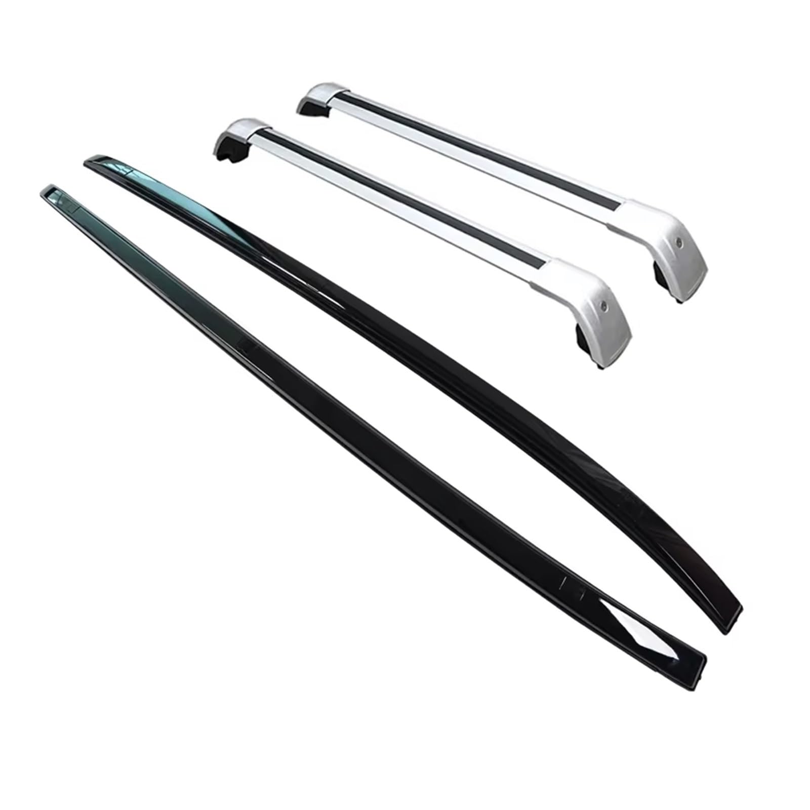 APNWVFO Dachträger Für Toyota Für Corolla Für Cross 2020-2025 Autodachträgerschienen Bar Gepäckträgerstangen Top Cross Bar Rack Rail Dachgepäckträger(Black-C) von APNWVFO