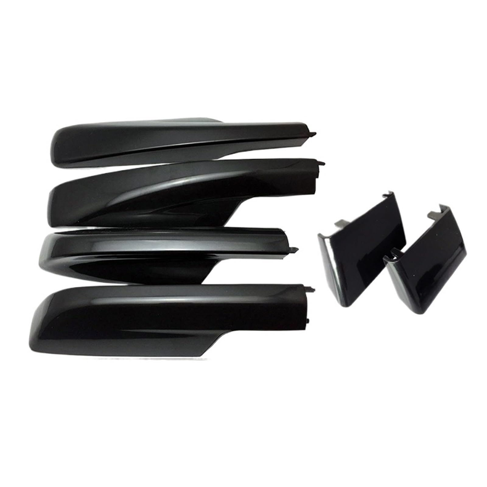 APNWVFO Dachträger Für Toyota Für Highlander XU20 2001-2007 Auto Dach Rack Abdeckung Center Bar Schiene Ende Shell Dachgepäckträger(6Piece) von APNWVFO