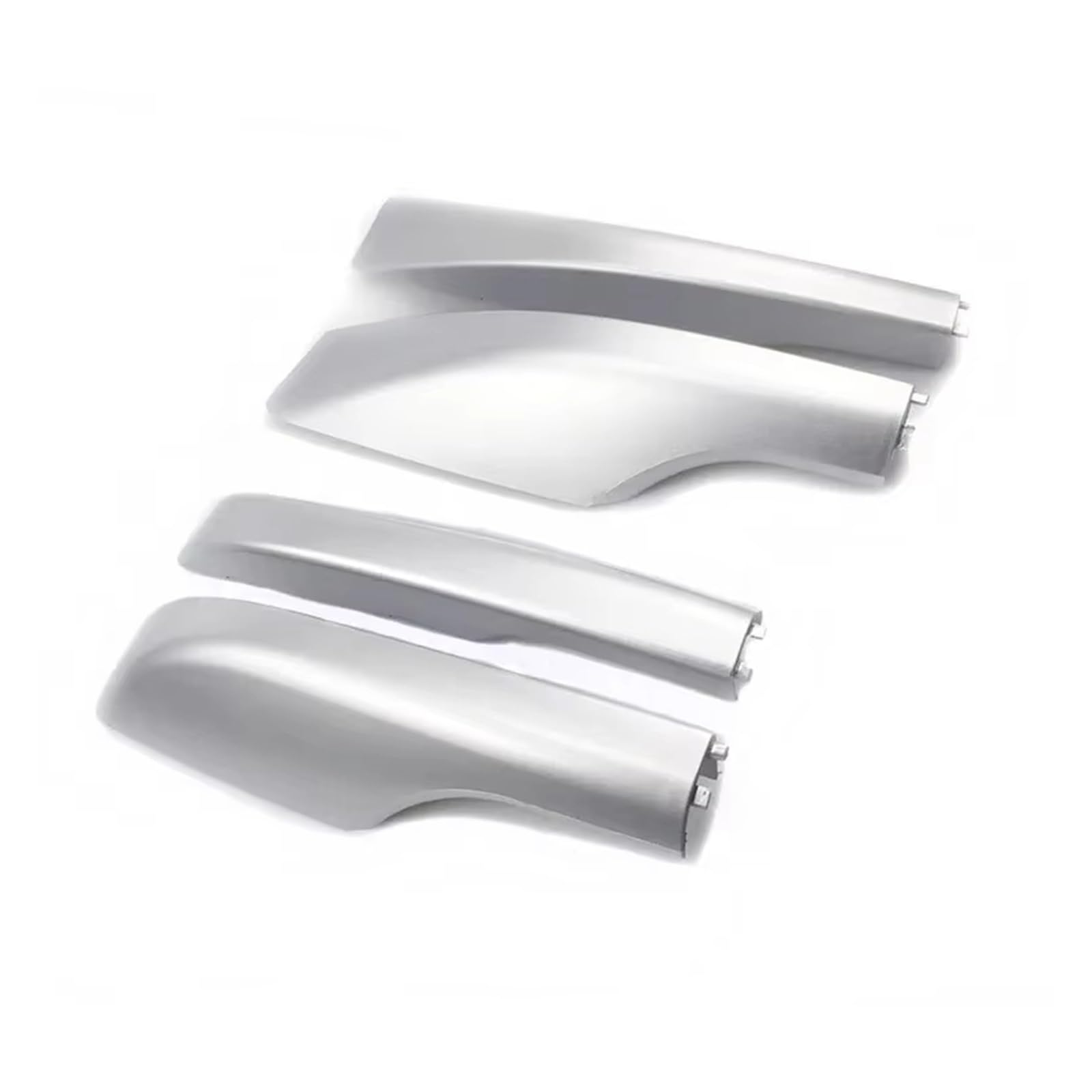 APNWVFO Dachträger Für Toyota Für Land Für Cruiser 200 LC200 FJ200 2008-2019 Autodachgepäckträger-Abdeckkappe Deckel Dachträgerschienen-Endschale Dachgepäckträger(Silber) von APNWVFO