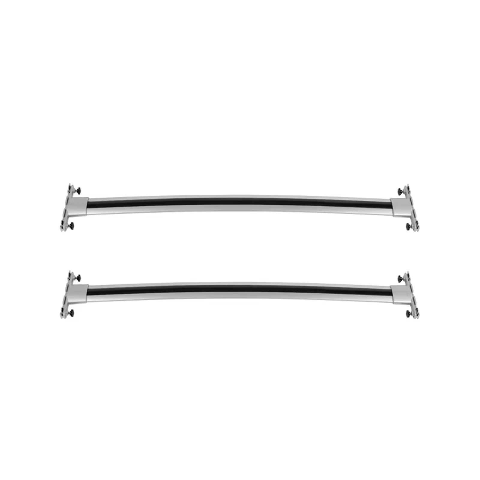 APNWVFO Dachträger Für Toyota Für RAV4 2009-2012 Autodachträgerschienen Bar Gepäckträgerstangen Top Cross Bar Rack Rail Dachgepäckträger(Cross bar Silver) von APNWVFO