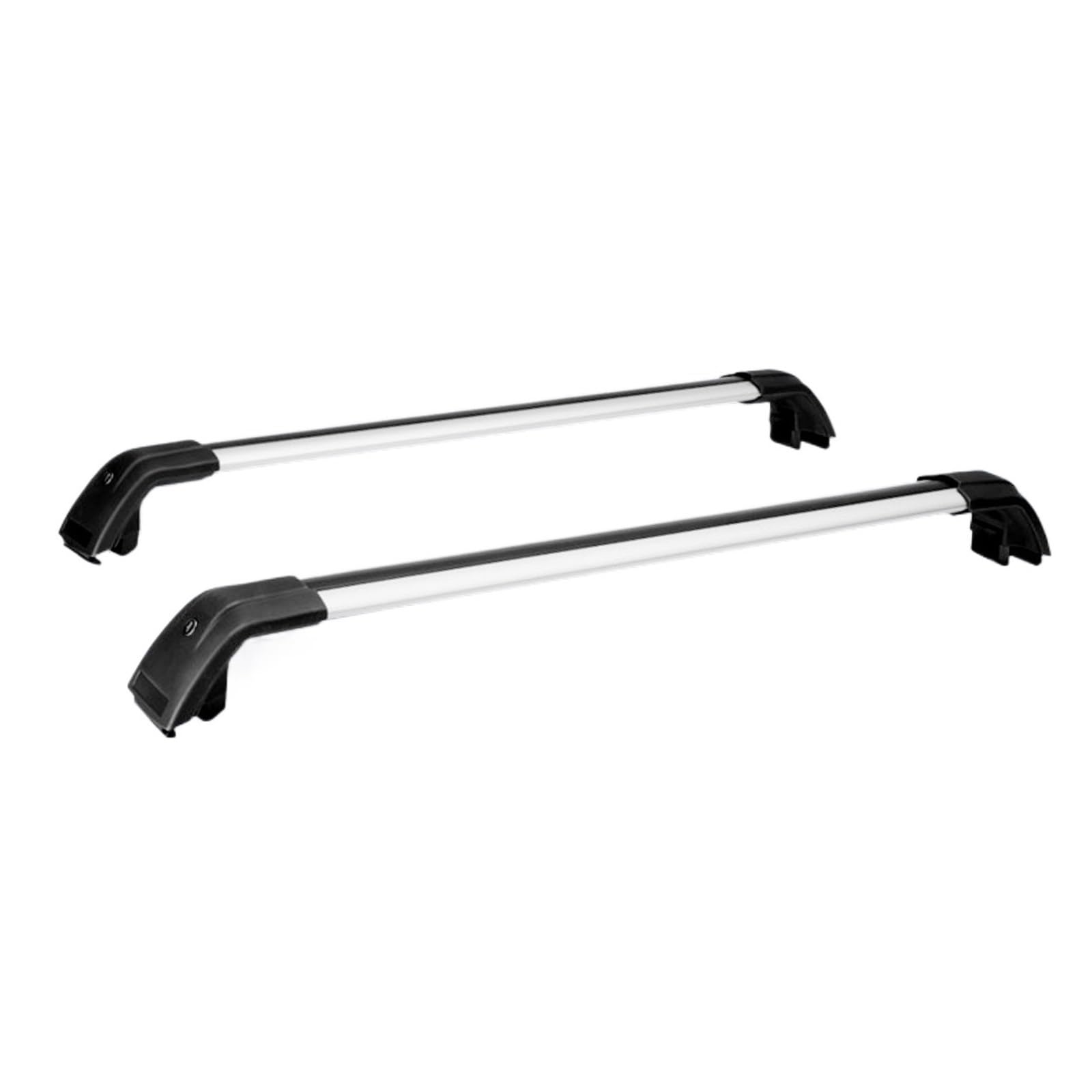 APNWVFO Dachträger Für Volvo Für XC90 2015 2016 2017 2018 2019 2020 2021 2022 2023 2024 Dachrelingträger Querträger Querträger Abschließbar Dachgepäckträger(Black Silver) von APNWVFO