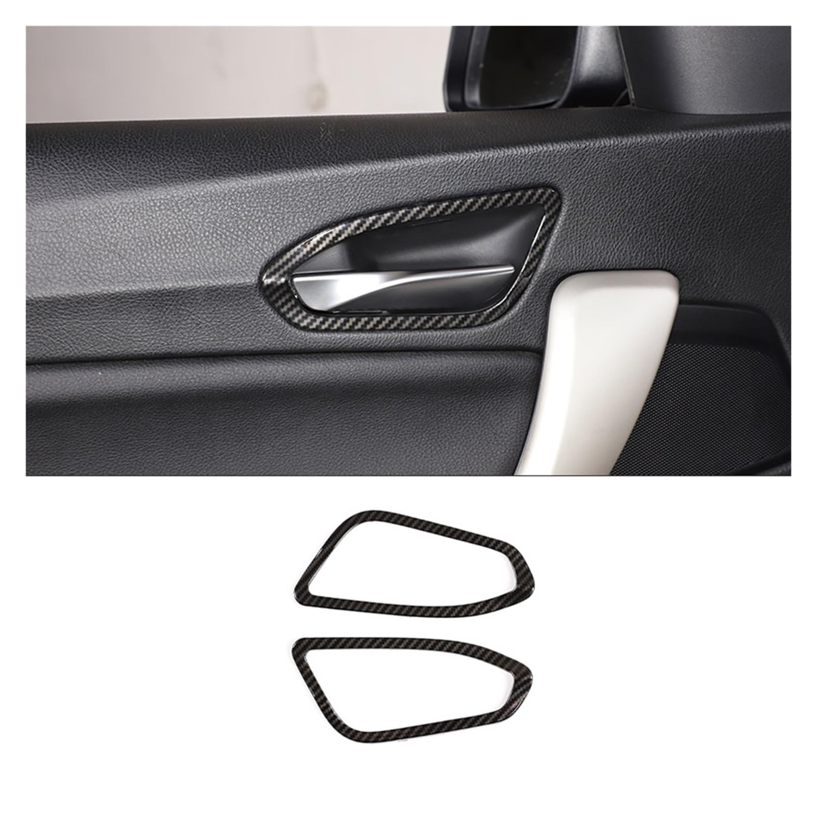 APNWVFO Innenausstattung Formteile Für 1 2 Serie F20 F21 F22 F23 2012-2018 ABS Carbon Fiber Car Center Control Innen Dekoration Aufkleber Auto-Dekor Zubehör(Stil7) von APNWVFO