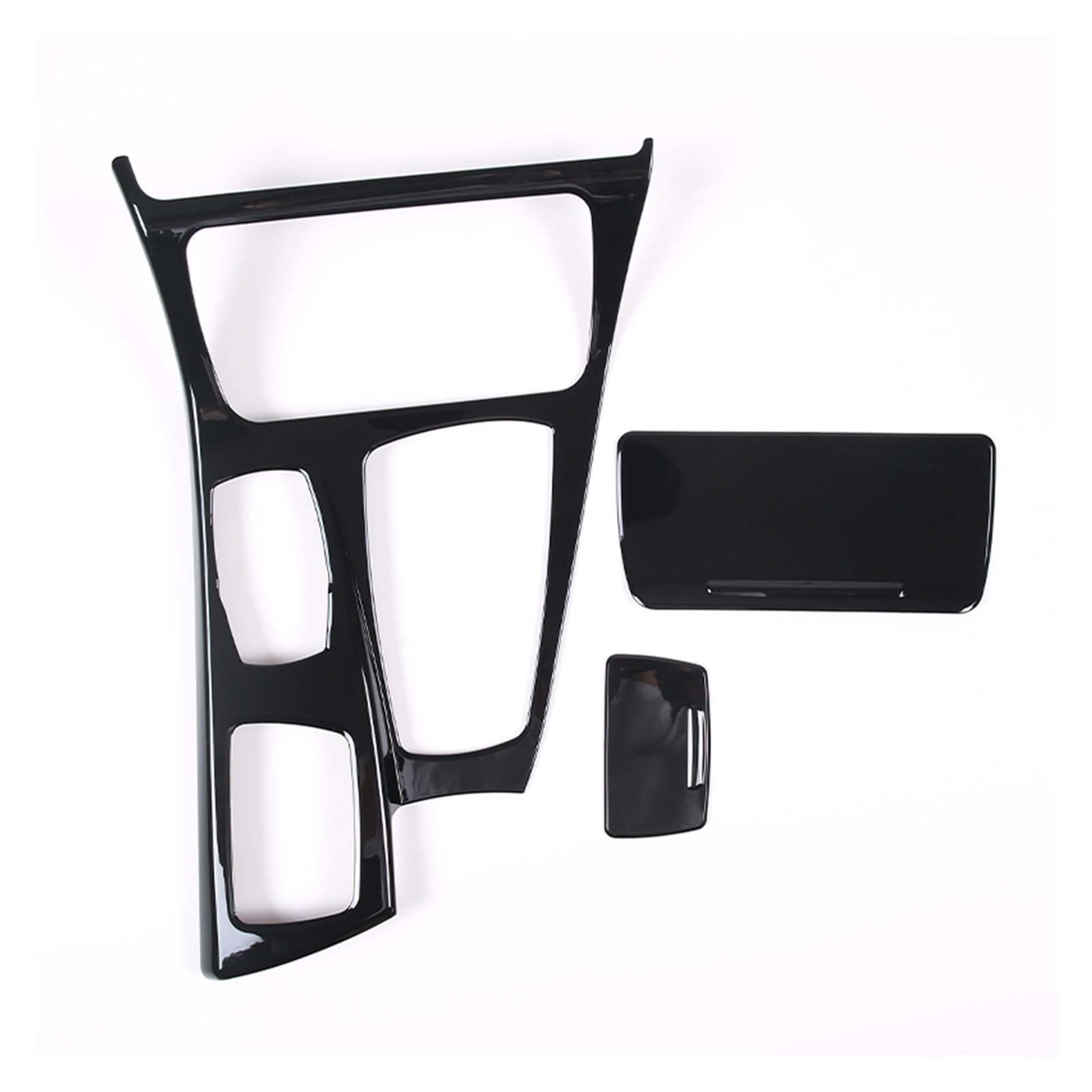 APNWVFO Innenausstattung Formteile Für 5 Series F10 2011-2017 RHD Auto Interior Center Konsole Getriebe Shift Panel Abdeckung Trim Innen Auto-Dekor Zubehör(Schwarz) von APNWVFO