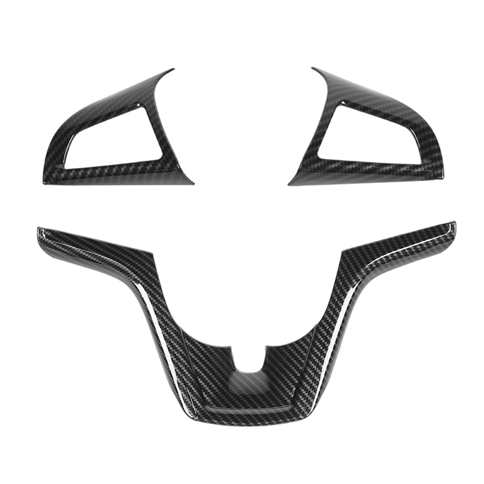 APNWVFO Innenausstattung Formteile Für Chevrolet Für Camaro 2012-2015 Auto Lenkrad Dekoration Abdeckung Aufkleber Innen Teile Leisten Auto-Dekor Zubehör(C) von APNWVFO