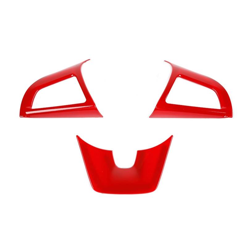 APNWVFO Innenausstattung Formteile Für Chevrolet Für Camaro 2012-2015 Auto Lenkrad Dekoration Abdeckung Aufkleber Innen Teile Leisten Auto-Dekor Zubehör(F) von APNWVFO