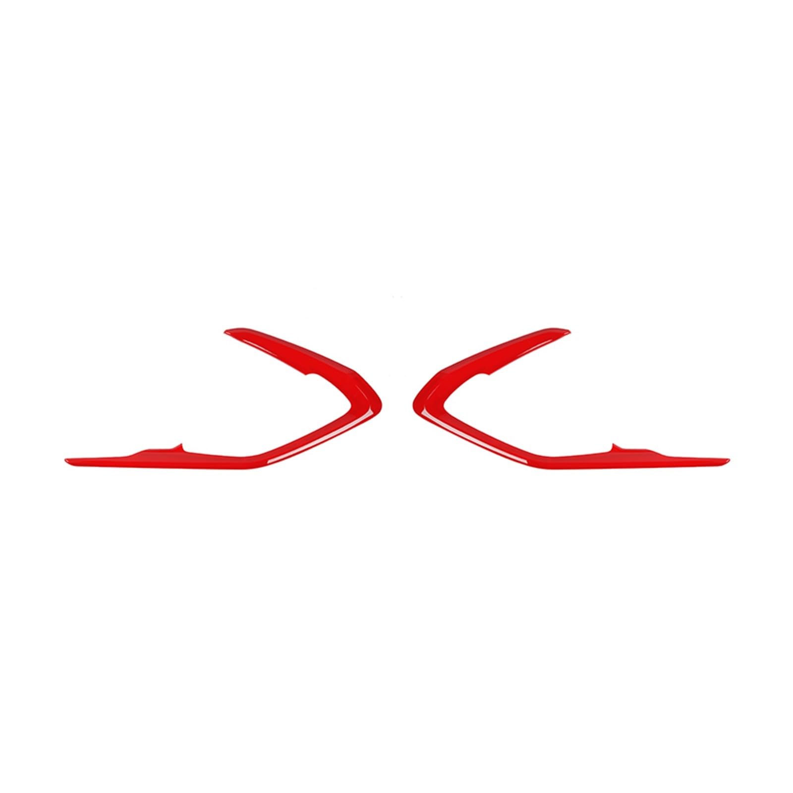 APNWVFO Innenausstattung Formteile Für Chevrolet Für Camaro 2016 2017 2018 Up Autozubehör Auto Innentür Dekoration Abdeckung Trim Aufkleber Auto-Dekor Zubehör(Red) von APNWVFO