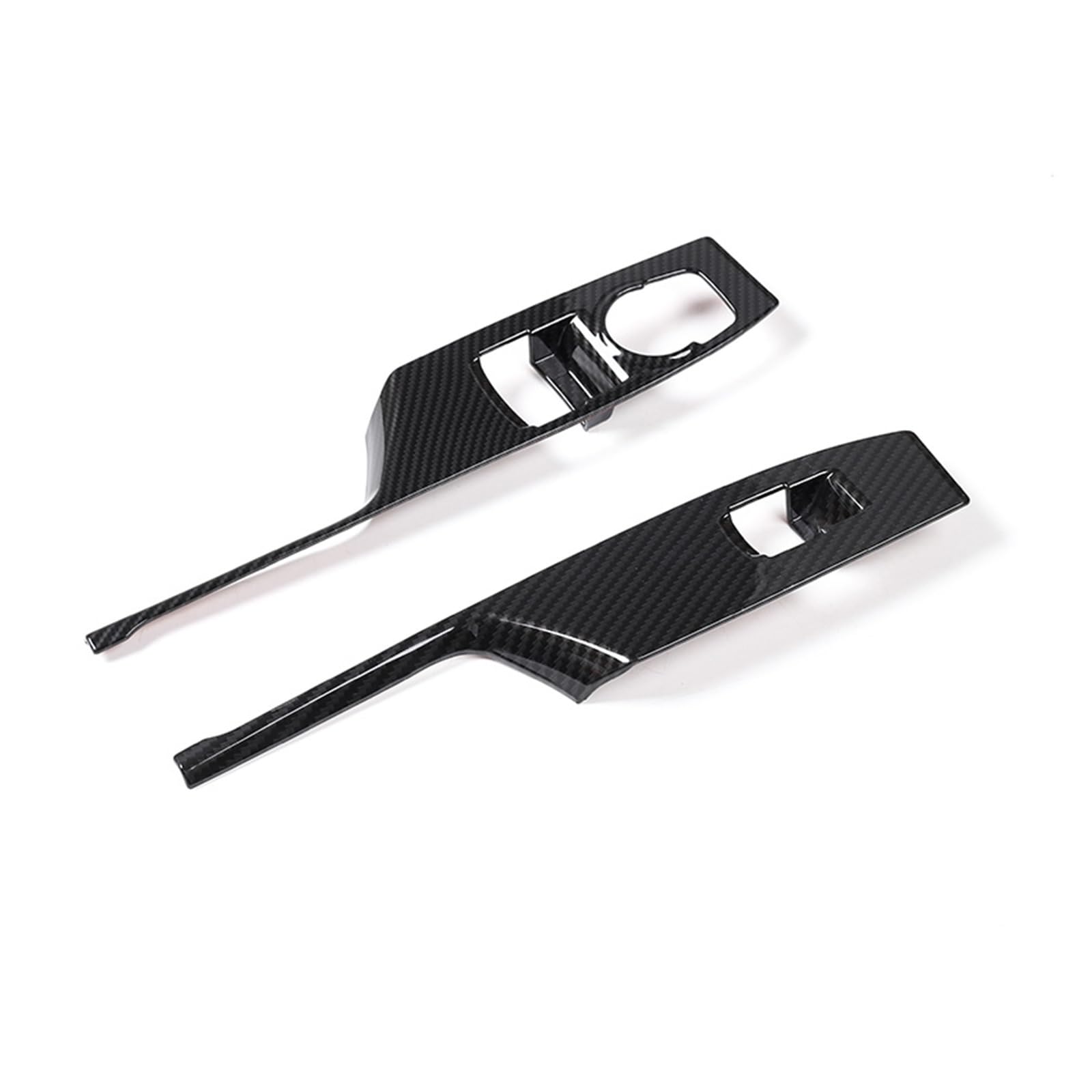 APNWVFO Innenausstattung Formteile Für Chevrolet Für Camaro 2017 2018 2019 2020 2021 Up Innen Zubehör Auto Fensterheber Schalter Panel Dekoration Abdeckung Auto-Dekor Zubehör(Carbon Fiber Grain) von APNWVFO