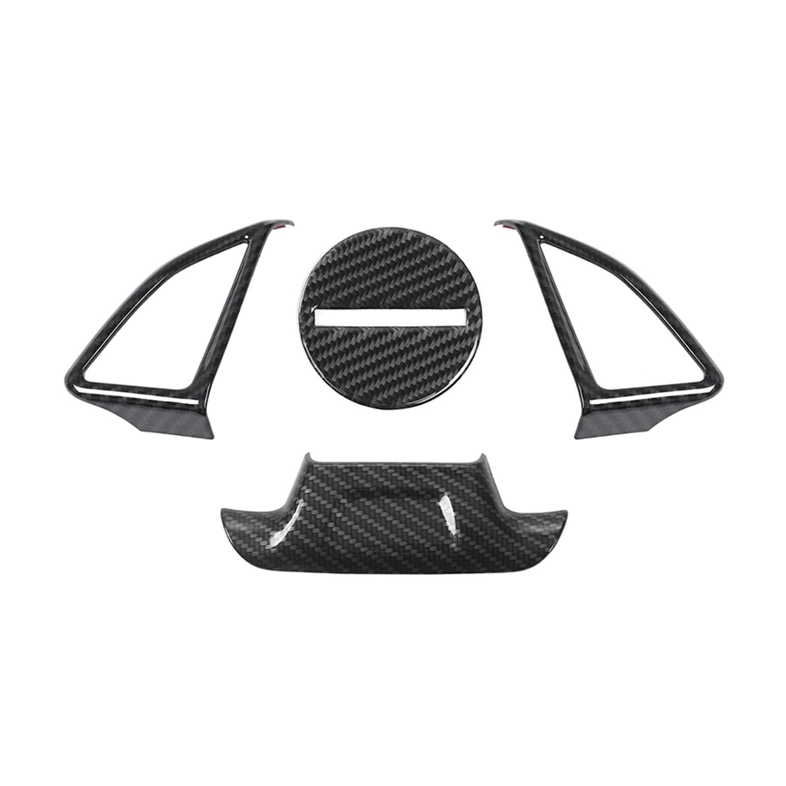 APNWVFO Innenausstattung Formteile Für Chevrolet Für Camaro 2017 2018 2019 2020 2021 Up Innen Zubehör Lenkrad Dekoration Abdeckung Auto-Dekor Zubehör(B) von APNWVFO