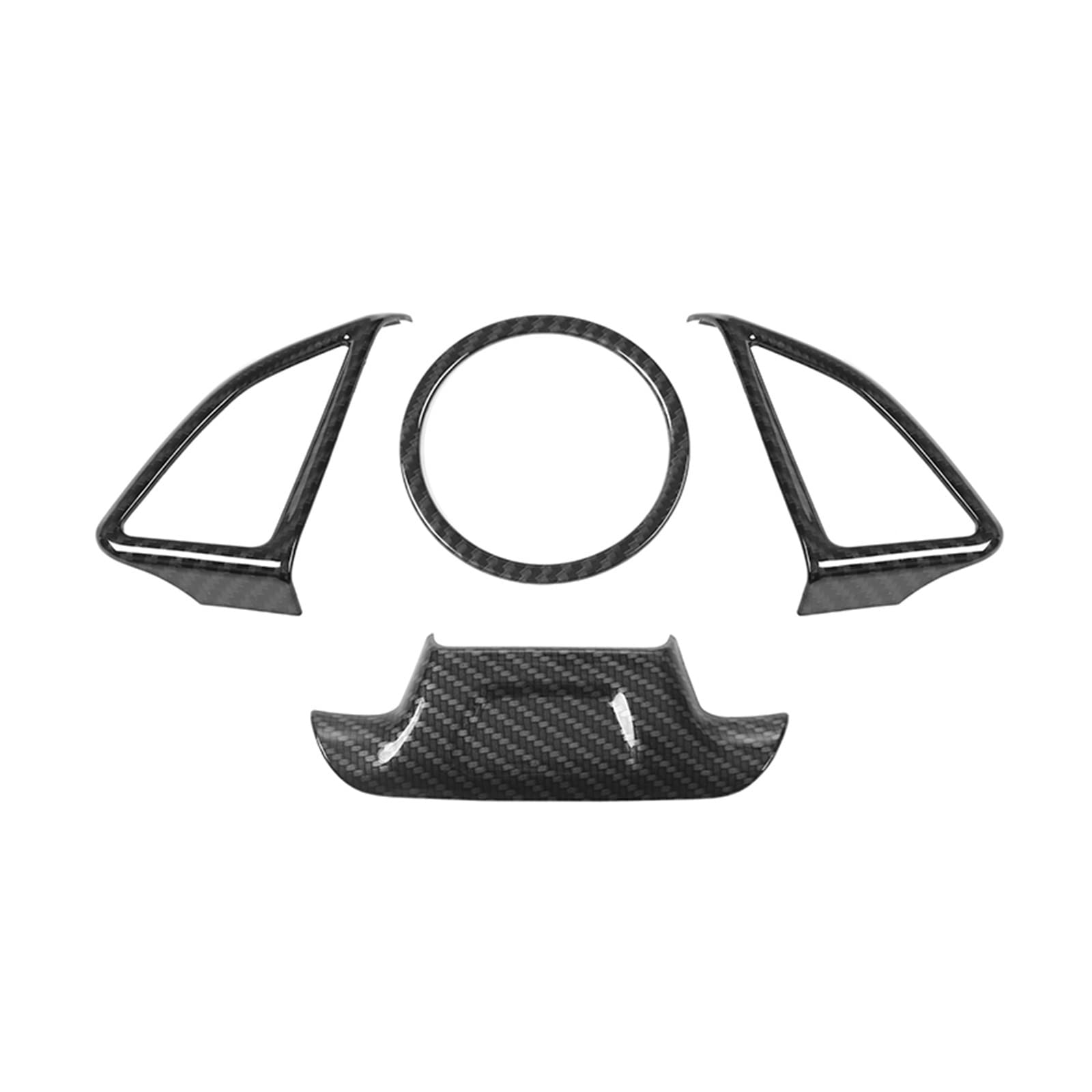 APNWVFO Innenausstattung Formteile Für Chevrolet Für Camaro 2017 2018 2019 2020 2021 Up Innen Zubehör Lenkrad Dekoration Abdeckung Auto-Dekor Zubehör(C) von APNWVFO