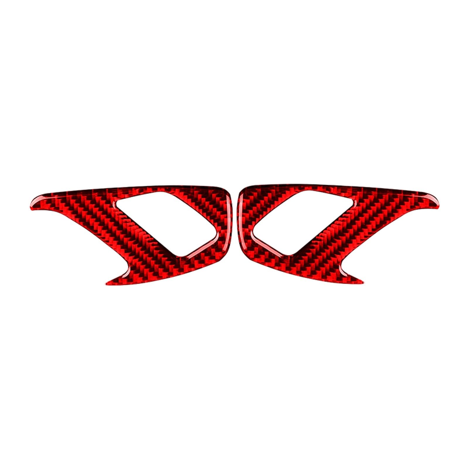 APNWVFO Innenausstattung Formteile Für Chevrolet Für Camaro 2017-2022 Innenausstattung Autotürschlossschalterknopf Dekorativer Aufkleber Zierabdeckungsrahmen Auto-Dekor Zubehör(Red) von APNWVFO
