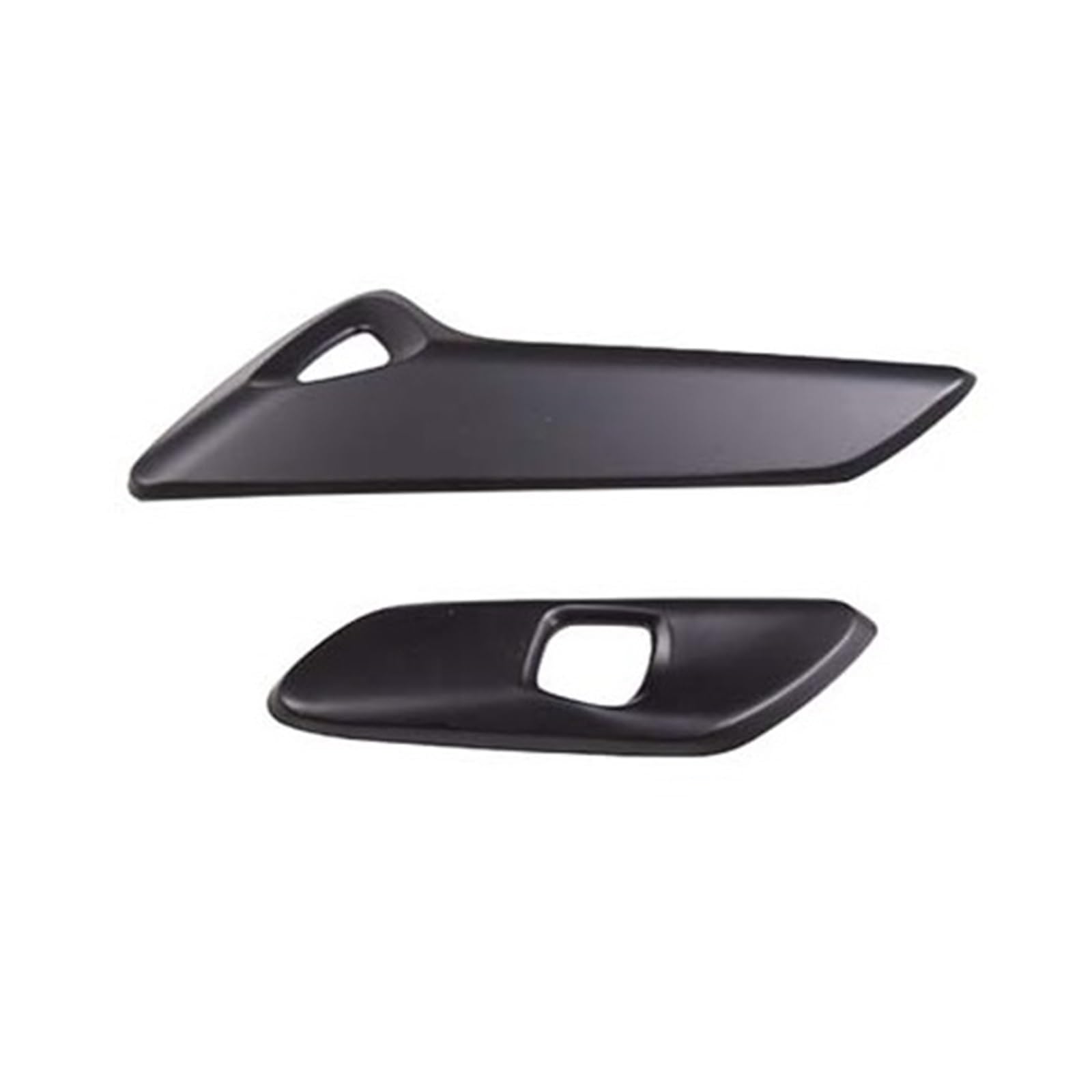 APNWVFO Innenausstattung Formteile Für Chevrolet Für Corvette C7 2014-2019 Auto Innentür Armlehne Elektrische Schalter Taste Rahmen Abdeckung Trim Aufkleber Auto-Dekor Zubehör(Matte Black) von APNWVFO
