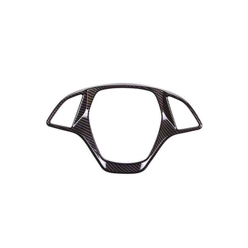 APNWVFO Innenausstattung Formteile Für Chevrolet Für Corvette C7 2014-2019 Auto Lenkrad Panel Dekoration Abdeckung Trim Moulding Aufkleber Auto-Dekor Zubehör(Carbon Fiber) von APNWVFO