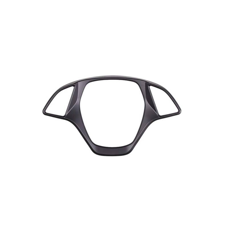 APNWVFO Innenausstattung Formteile Für Chevrolet Für Corvette C7 2014-2019 Auto Lenkrad Panel Dekoration Abdeckung Trim Moulding Aufkleber Auto-Dekor Zubehör(Matte Black) von APNWVFO
