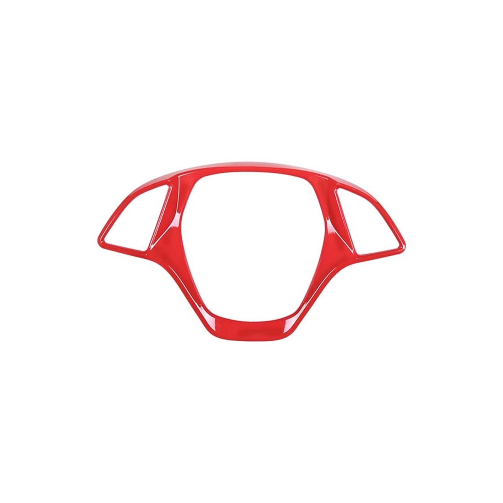 APNWVFO Innenausstattung Formteile Für Chevrolet Für Corvette C7 2014-2019 Auto Lenkrad Panel Dekoration Abdeckung Trim Moulding Aufkleber Auto-Dekor Zubehör(Red) von APNWVFO