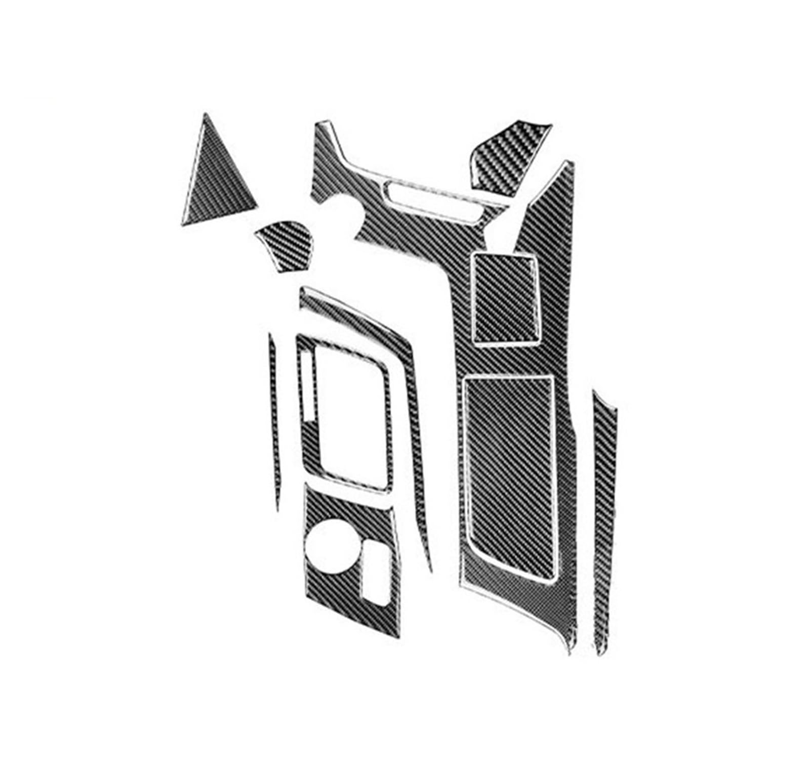 APNWVFO Innenausstattung Formteile Für Chevrolet Für Corvette C7 2014-2019 Getriebe Shift Übertragung Panel Abdeckung Auto Innen Zubehör Auto-Dekor Zubehör(5 Black) von APNWVFO