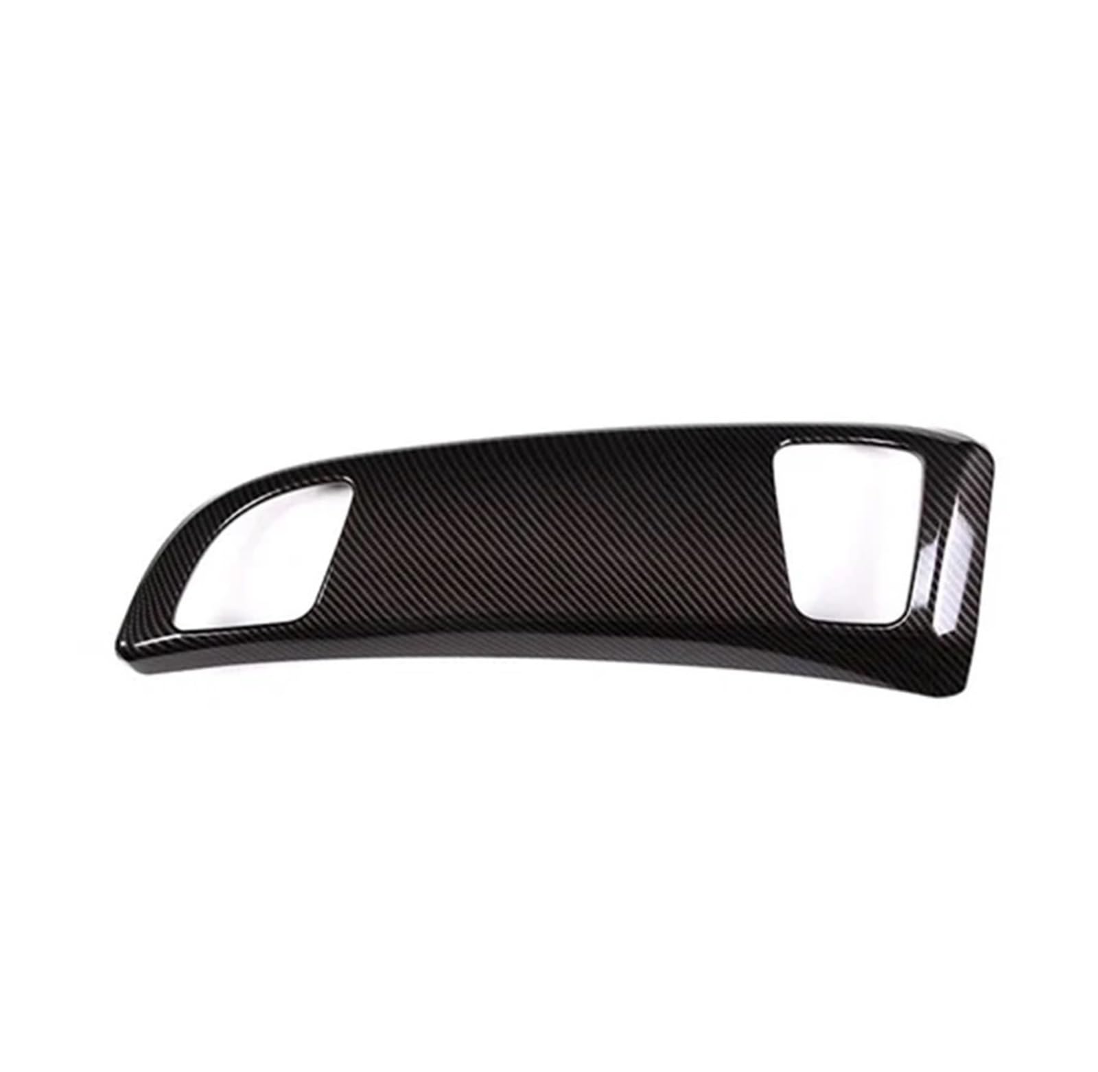 APNWVFO Innenausstattung Formteile Für Chevrolet Für Corvette C7 Z06 2014-2019 Auto Co-Fahrer Air Outlet Rahmen Aufkleber Auto Innen Zubehör Auto-Dekor Zubehör(Carbon Fiber) von APNWVFO