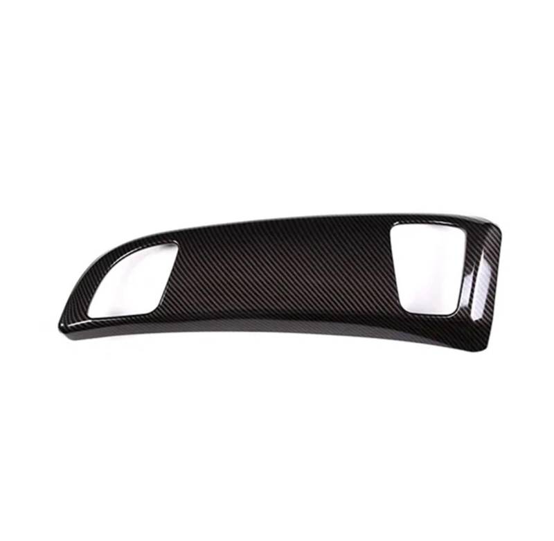 APNWVFO Innenausstattung Formteile Für Chevrolet Für Corvette C7 Z06 2014-2019 Auto Co-Fahrer Air Outlet Rahmen Aufkleber Auto Innen Zubehör Auto-Dekor Zubehör(Carbon Fiber) von APNWVFO