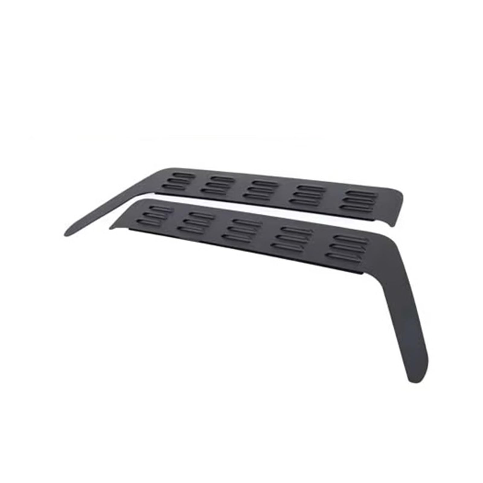 APNWVFO Innenausstattung Formteile Für Hummer Für H2 2003-2009 Hinten Fenster Lamellen Spoiler Scoops Auto Tunning Panel Seite Air Vent Abdeckung Auto-Dekor Zubehör(Front) von APNWVFO