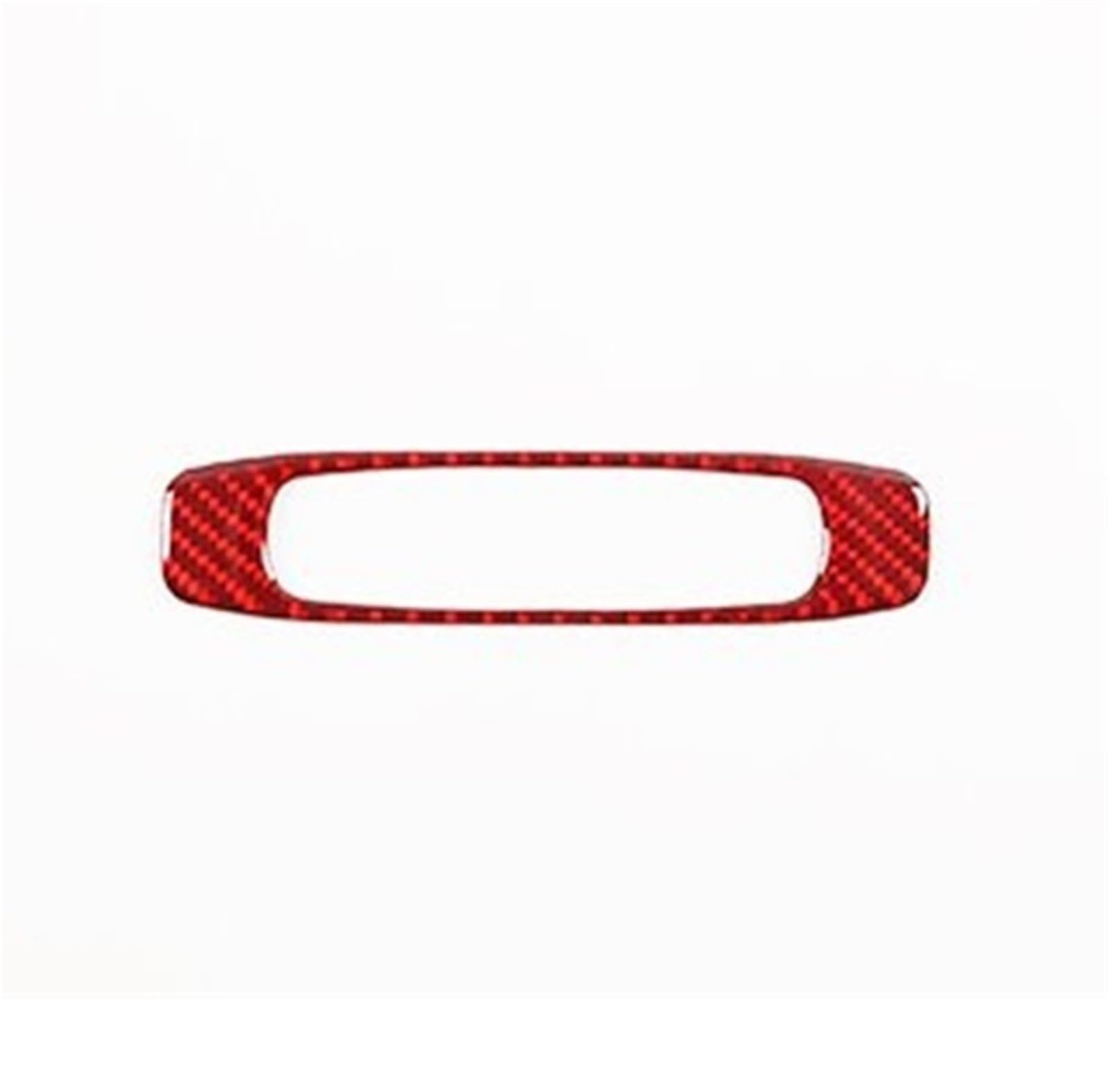APNWVFO Innenausstattung Formteile Für Hummer H2 2003-2007 Weiche Carbon Fiber Rot Auto Innen Dekoration Abdeckung Aufkleber Trim Auto-Dekor Zubehör(Color 41) von APNWVFO