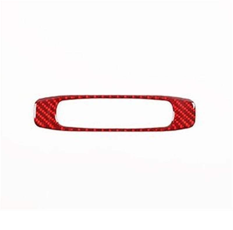 APNWVFO Innenausstattung Formteile Für Hummer H2 2003-2007 Weiche Carbon Fiber Rot Auto Innen Dekoration Abdeckung Aufkleber Trim Auto-Dekor Zubehör(Color 41) von APNWVFO