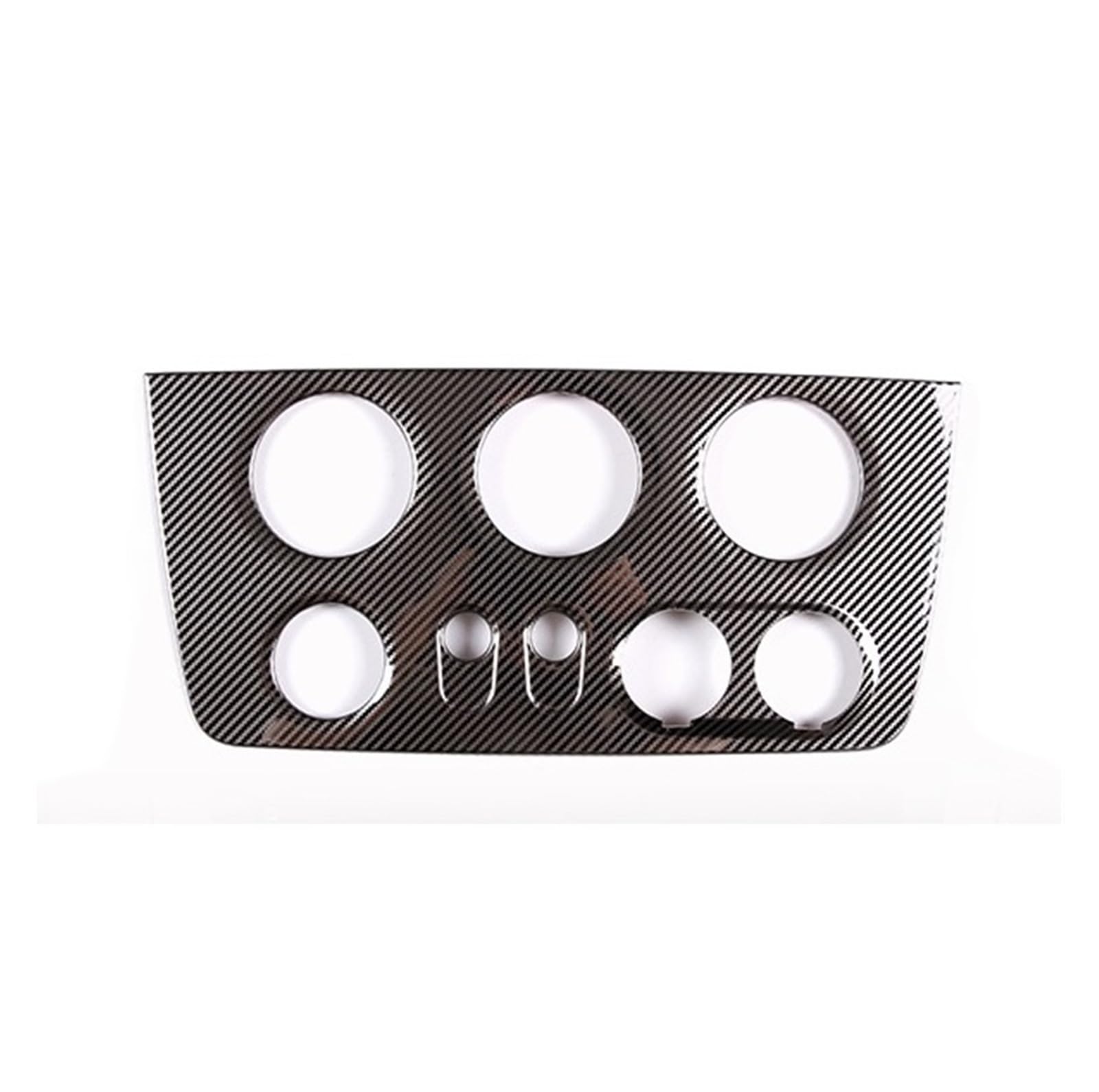 APNWVFO Innenausstattung Formteile Für Hummer H3 2005-2009 Center CD A/C Volumen Trim Panel Glas Lift Rahmen Dekorative Aufkleber Auto-Dekor Zubehör(Stil 1) von APNWVFO