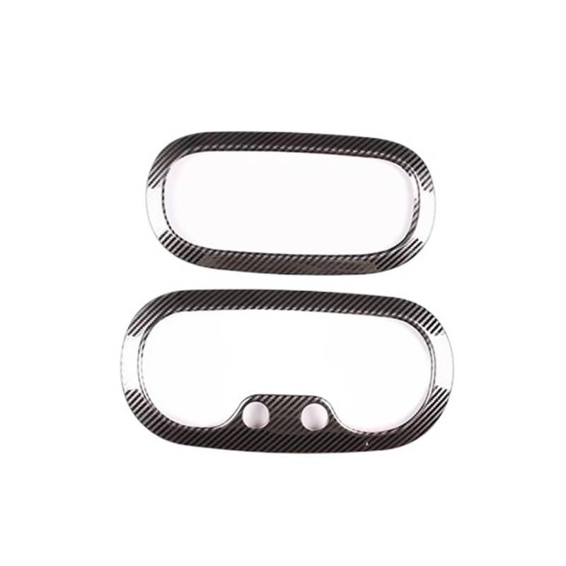 APNWVFO Innenausstattung Formteile Für Hummer H3 2005-2009 Center CD A/C Volumen Trim Panel Glas Lift Rahmen Dekorative Aufkleber Auto-Dekor Zubehör(Stil 6) von APNWVFO