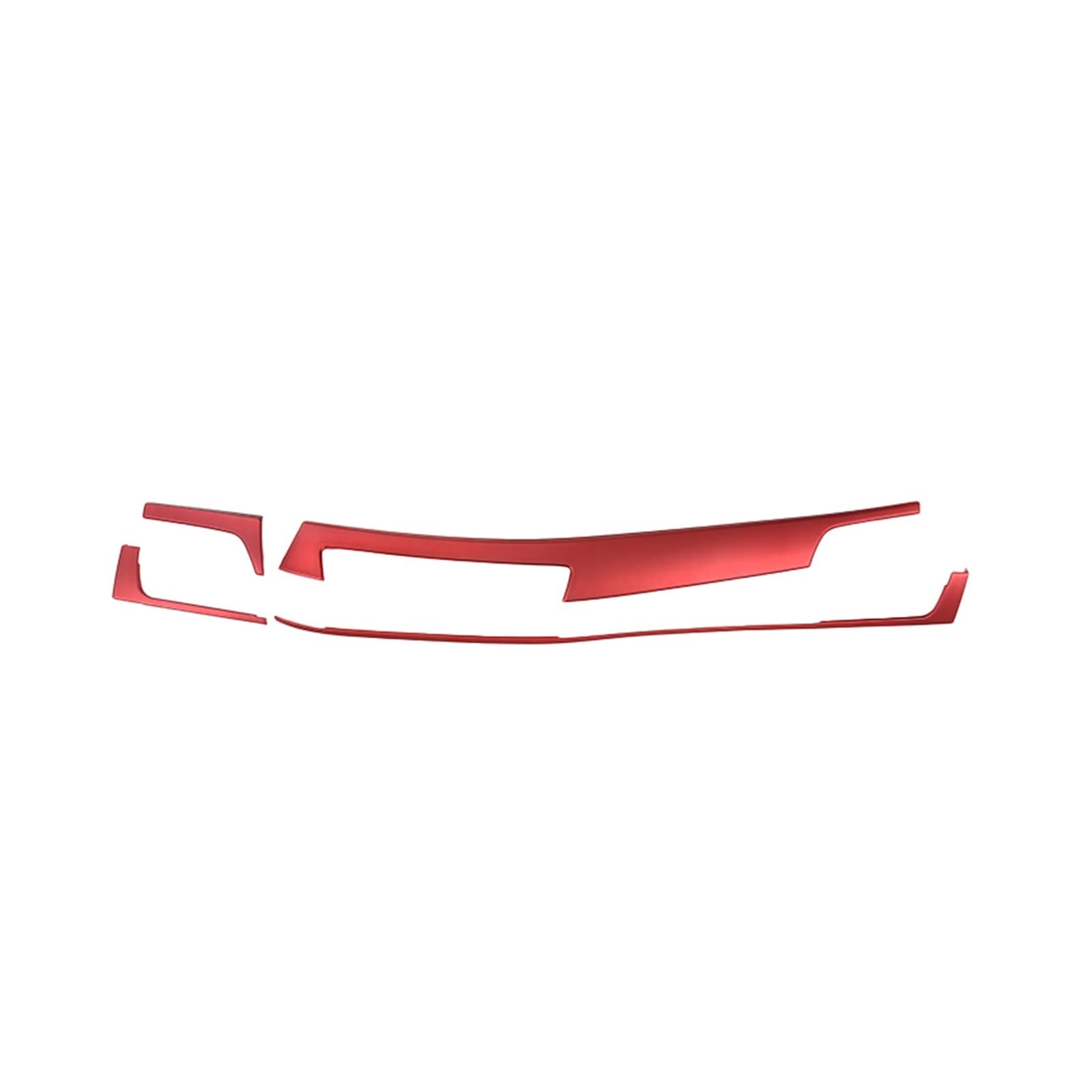 APNWVFO Innenausstattung Formteile Für X1 F48 2016-2021 Auto Center Console Dashboard Dekorieren Schutz Panel Abdeckung Trim Innen Zubehör Auto-Dekor Zubehör(Coral red 2) von APNWVFO