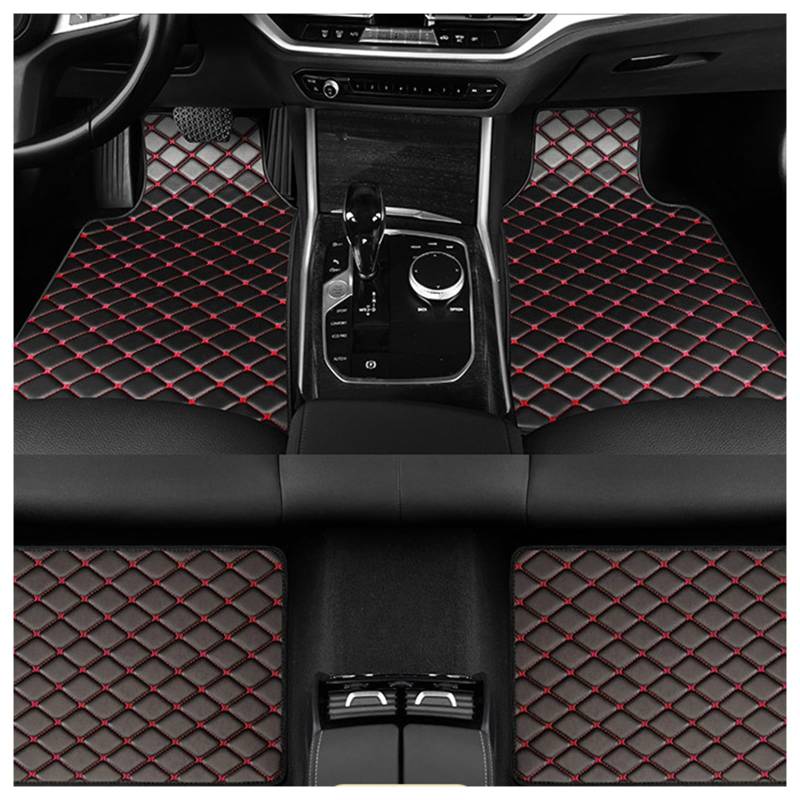 Vierteilige Autofußmatten, für Lexus CT 2011-2024 2025 wasserdicht, rutschfest, mit Perfekter Passform.,C White von APOQTHF