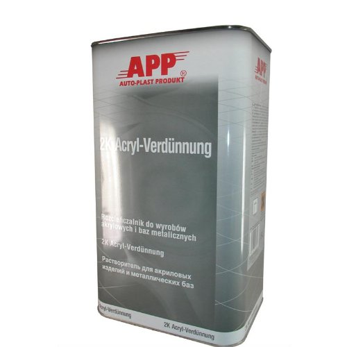 APP 2K Acryl Verdünnung 5 Liter Kanister 030130 von APP