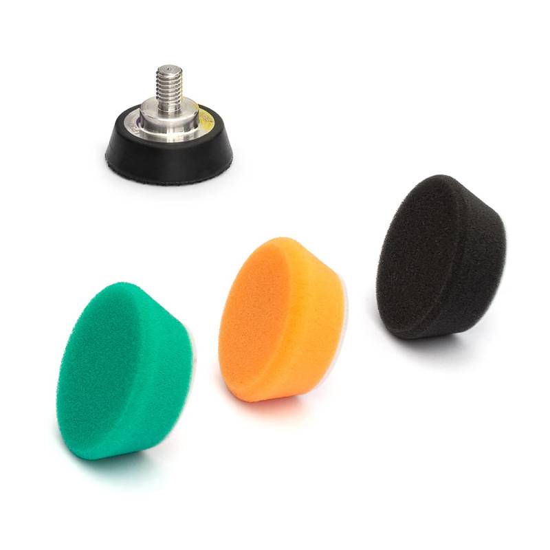APS Pro LP30 - Ø30mm Stützteller Klettteller für Liquid Elements A1000 Minipoliermaschine (+3 ZoomX Pads 32-43mm) von APS - Autopflege-Shop.de