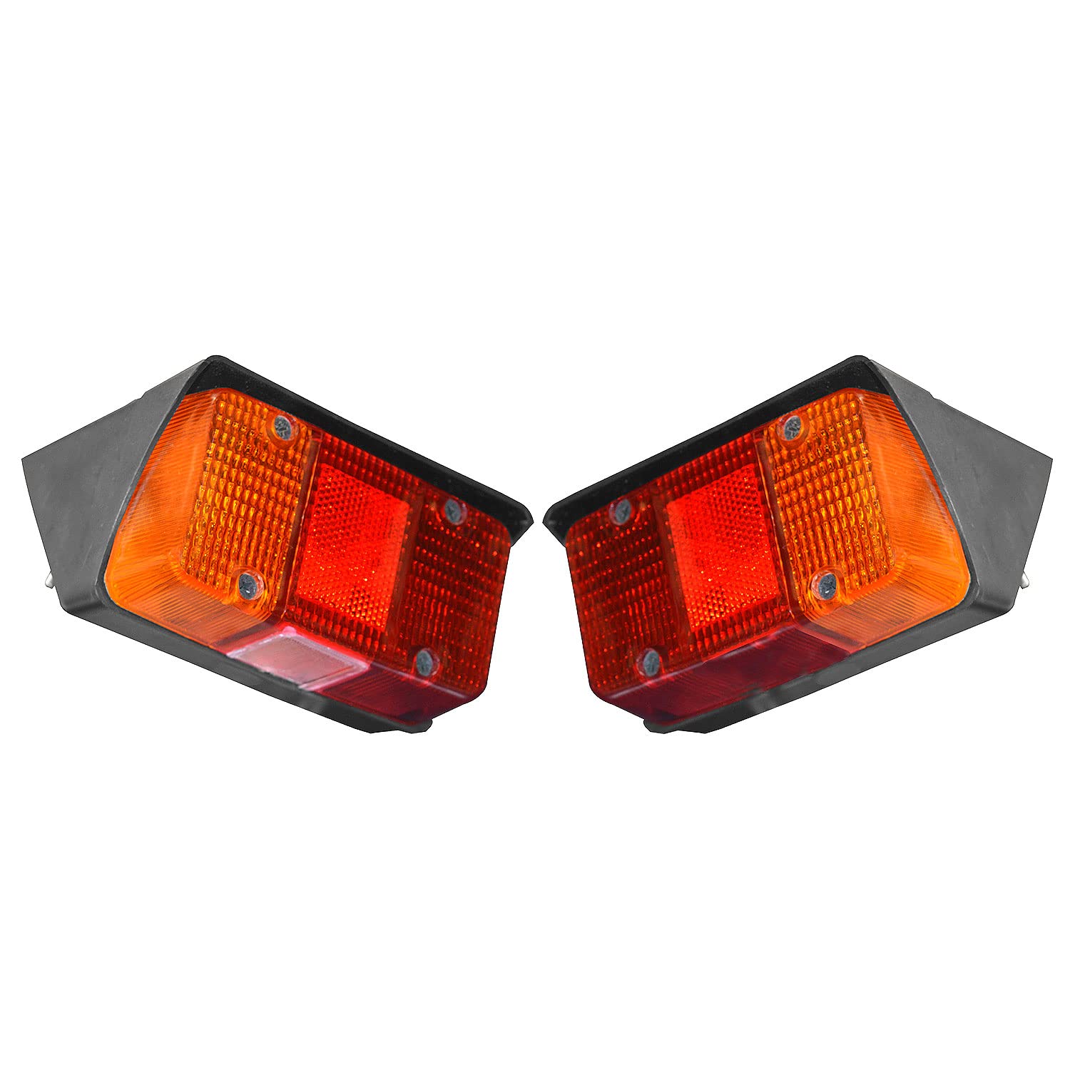 APSMOTIV -Traktor -Rücklichter mit Metallgehäuse, geeignet für Mahindra Traktor -Rücklichter Baugruppe 4500 5500 4530 3550 5565 von APSMOTIV