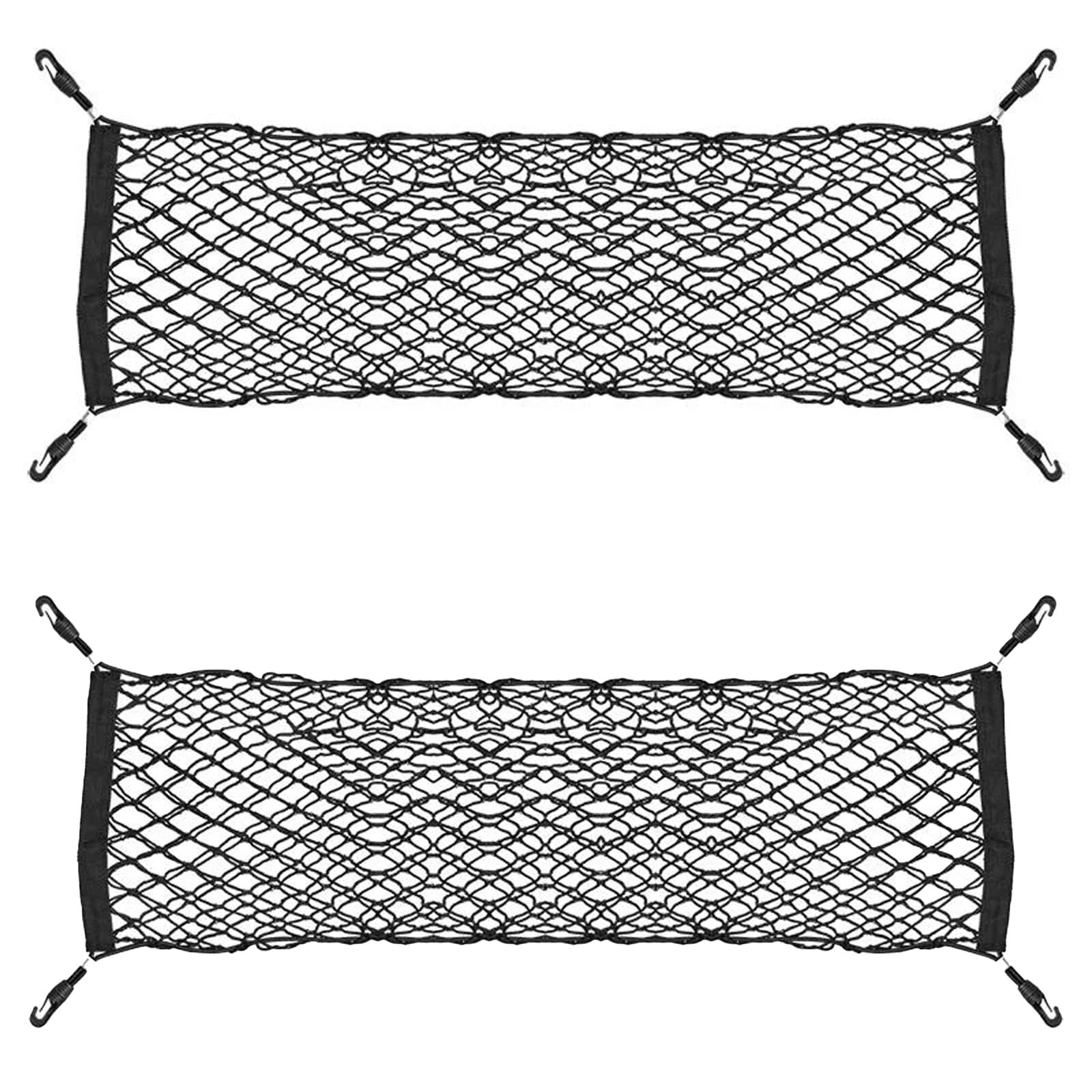 2X Kofferraumnetz 65x75cm 4 Haken inkl. Tasche universal Auto Netz Gepäcknetz Autonetz 2X Kofferraumnetz 65x75cm 4 Haken inkl. Tasche universal Auto Netz Gepäcknetz Autonetz von APT