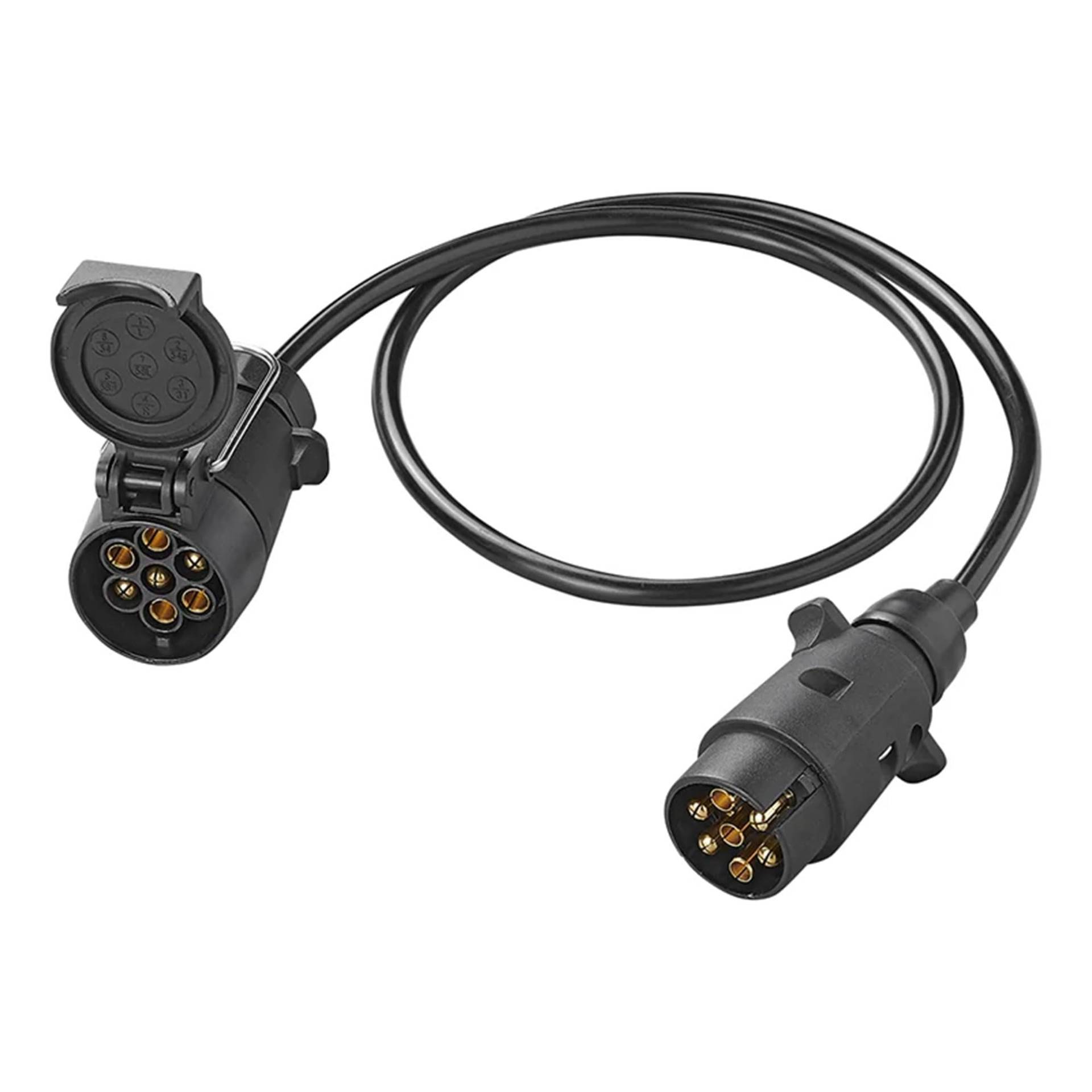 APT 3m Anhängerkabel 7-polig Anhänger Verlängerungskabel Wohnwagen Kabel Verlängerung Adapter APT 3m Anhängerkabel 7-polig Anhänger Verlängerungskabel Wohnwagen Kabel Verlängerung Adapter von APT