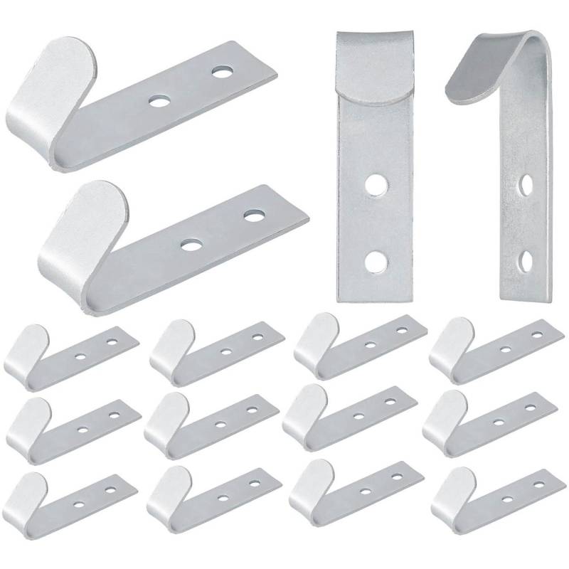 APT 50 Stück Flachhaken 70x20mm für Anhänger-Netz Abdeckung von APT