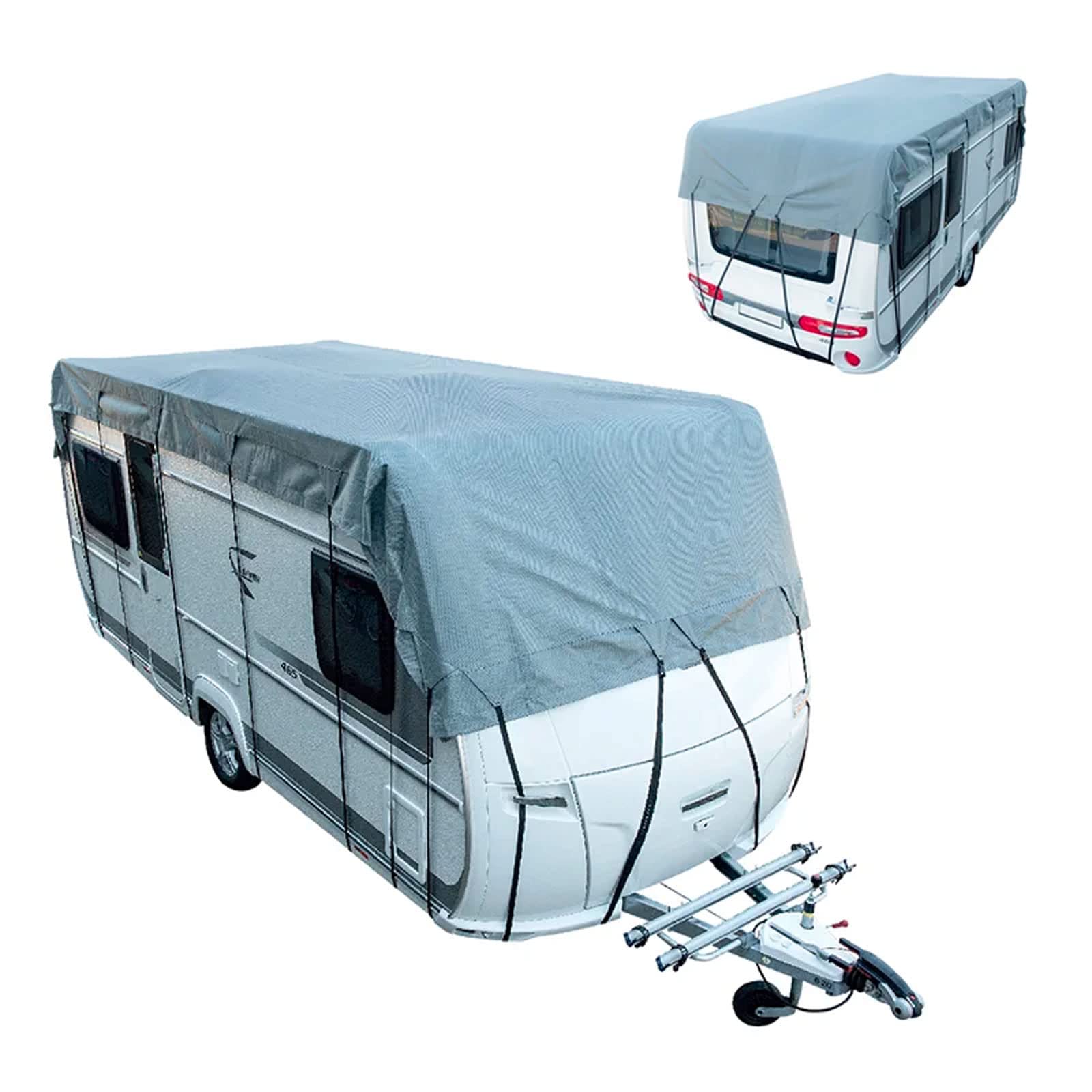 Dachschutzplane 10 x 3 m Grau Schutzdach für Wohnwagen Wohnmobil Abdeckplane Dachschutzplane 10 x 3 m Grau Schutzdach für Wohnwagen Wohnmobil Abdeckplane von APT