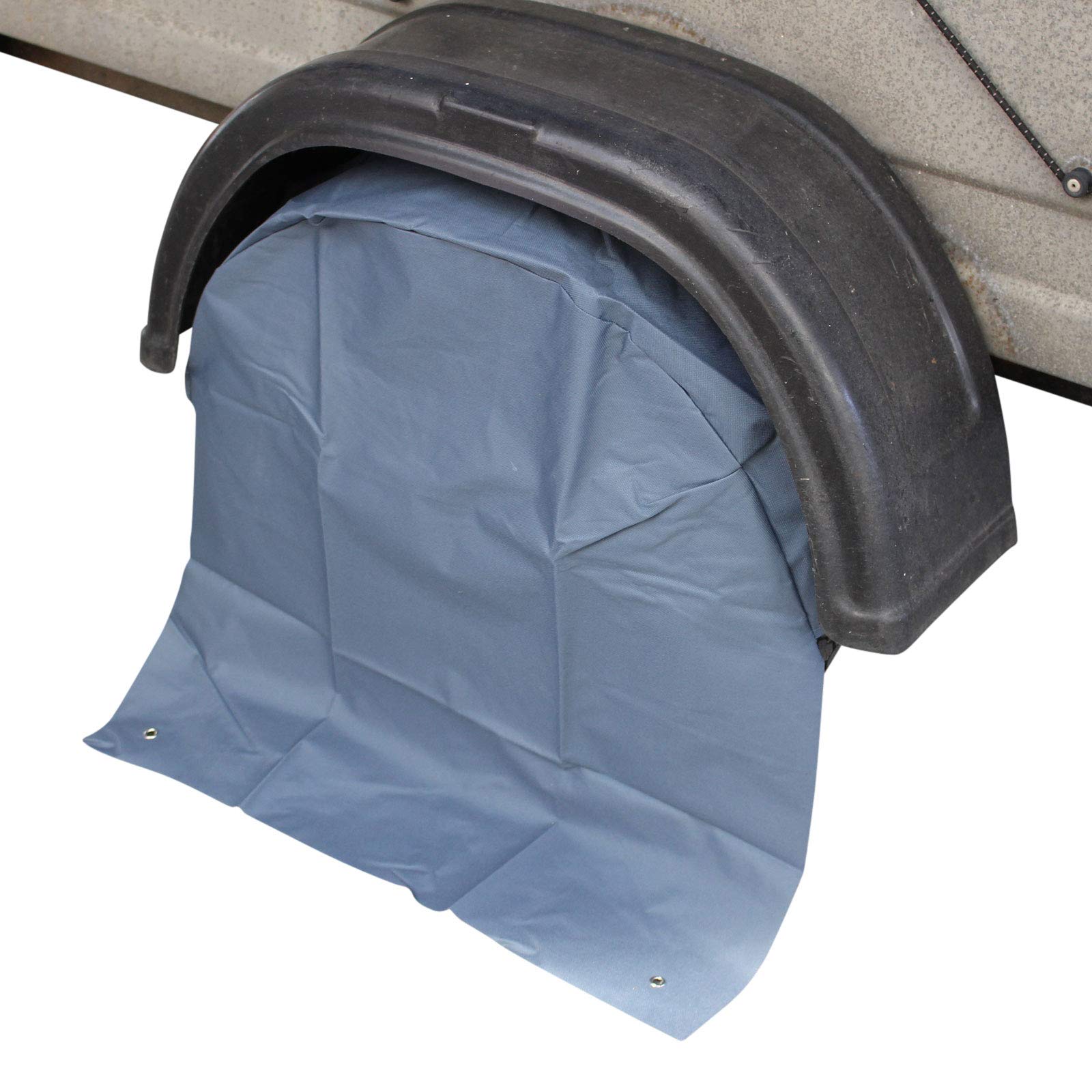 Wohnwagen Radabdeckung grau UV Schutz Polyestergewebe mit Anker Ösen + 10 Kunststoff Heringe Wohnwagen Radabdeckung grau UV Schutz Polyestergewebe mit Anker Ösen + 10 Kunststoff Heringe von APT