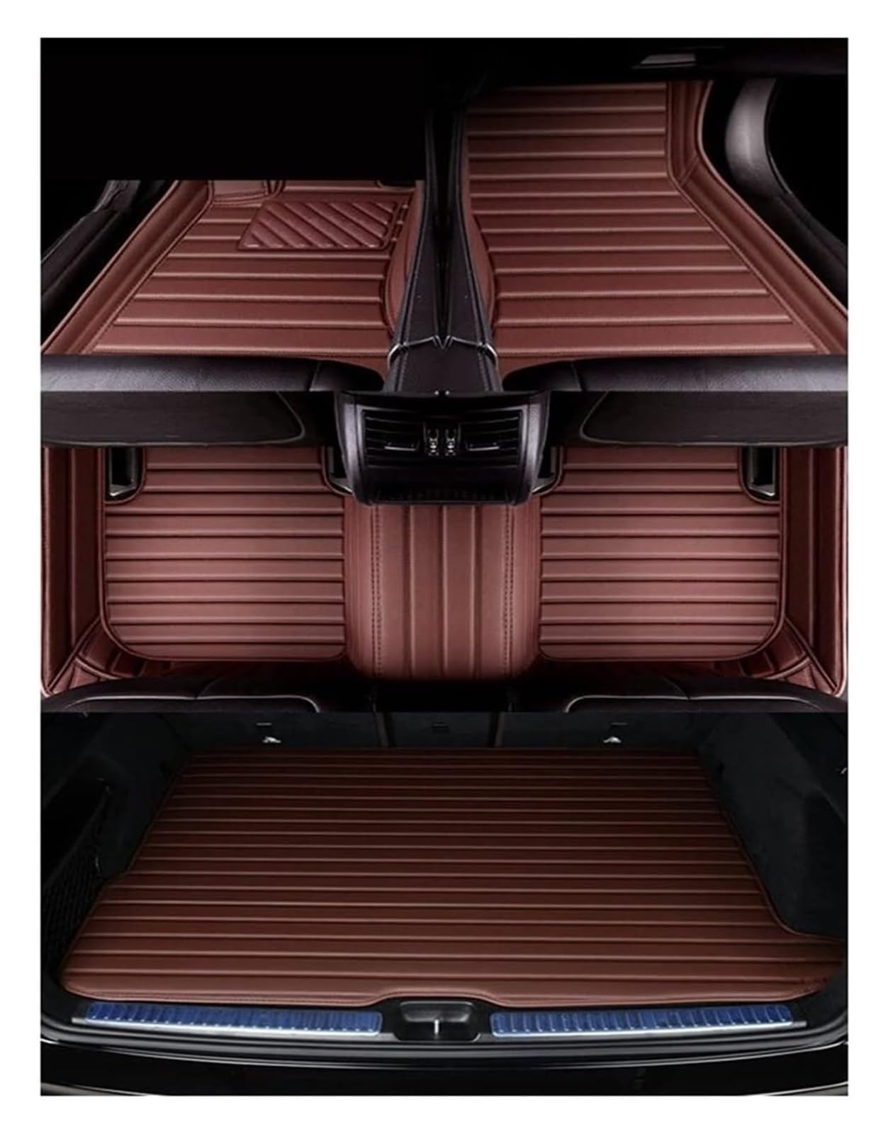 Autoteppich Für Camaro 2010-2015 Jahr Innenausstattung Teppich Automatte Benutzerdefinierte Streifen Auto Fußmatten(11) von APTKCMCNVG